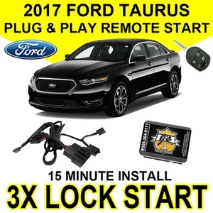 Js Alarms 2017 Ford Taurus Remote Start Plug & Play Easy Install DIY 3X Lock FO1 - Picture 1 of 8