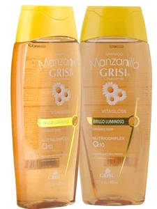 Manzanilla Grisi, Reinigungsshampoo mit Kamillenextrakt, 2er Pack, 13,5 FL... - Bild 1 von 6