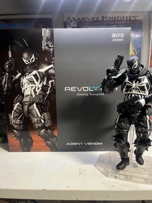 Figura de acción Kaiyodo Revoltech Amazing Yamaguchi Agent Venom Foto 1 de 3