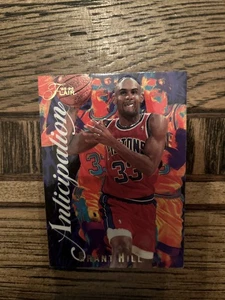 1995-96 Flair Anticipation Grant Hill #1 Rare Insert! Detroit Kolben - Bild 1 von 2