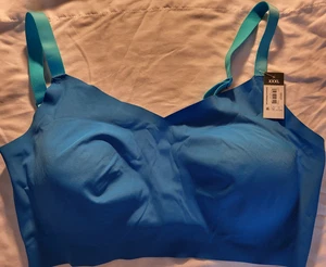 No Boundaries Blue Seamless Wireless Bralette Juniors XXXL NWT - Picture 1 of 3