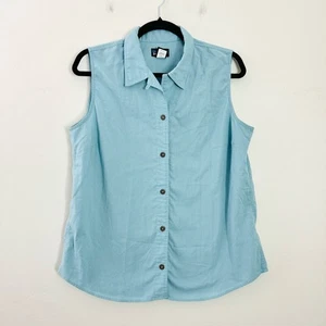 Patagonia Camicia Senza Maniche con Bottoni Leggera Donna L - Foto 1 di 9