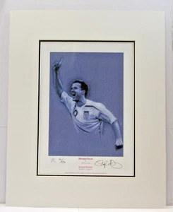 Michael Owen Russian Roulette Limited Edition Mounted Print by Stephen Doig - Picture 1 of 1