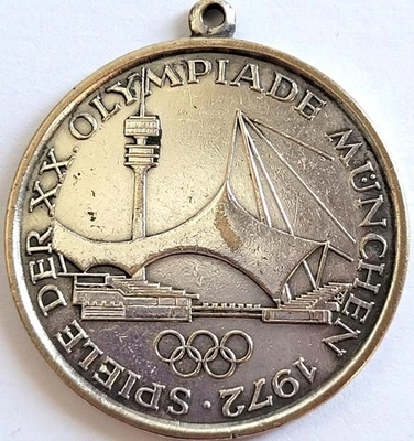 1972 Olympic Games Spiele der XX. Olympiade Munich Germany Medallion Key - Image 1 of 3