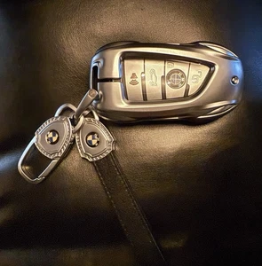 Zinc Alloy Metal Car Key Fob Case for BMW X6 . Check Photo Ensure Your Key Fits - Bild 1 von 12