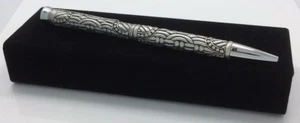 Handgefertigter Zinn Tusche Schreibstift Zinn Unikat - Bild 1 von 2