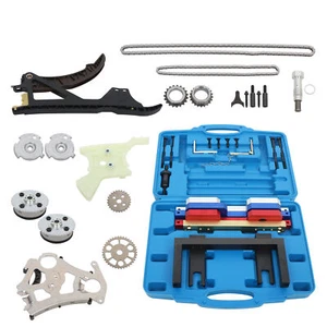 11317523891 Timing Chain Kit Camshaft Gears Tool Oil Pump For BMW 2007-2014 3.0L - Foto 1 di 19
