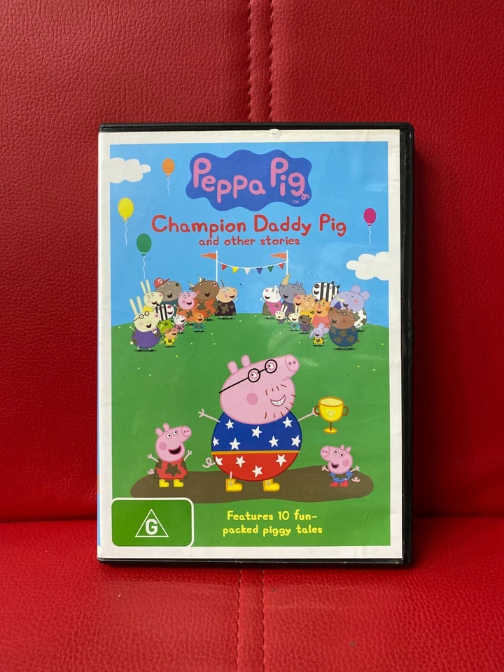 Peppa Pig Champion Daddy Pig and other stories DVD - image 1 of 1
