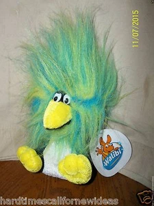 Walibi Pinguin behaarter Vogel Plüsch mit Etikett - Bild 1 von 5