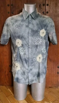 French Connection Men's Fade Dyed Cotton Casual Shirt. Small. New & Shop Soiled - Image 1 of 4