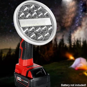 30W 2000LM LED Flashlight Work Light Spotlight for Milwaukee 18V Li-ion Battery - Picture 1 of 8