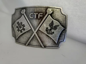NEW HALO 3 ODST XBOX 360 CTF CAPTURE THE FLAG HEAVY DUTY METAL BELT BUCKLE #16N - Picture 1 of 3