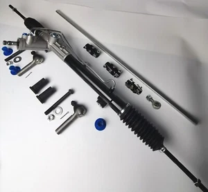 Ford Mustang 2 II Power Steering Rack & Shaft & 3 U Joints & Bushings & Tie Rods - Picture 1 of 12