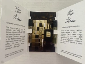 DUO Kilian Woman In Gold And Gold Knight 2 samples - Picture 1 of 3