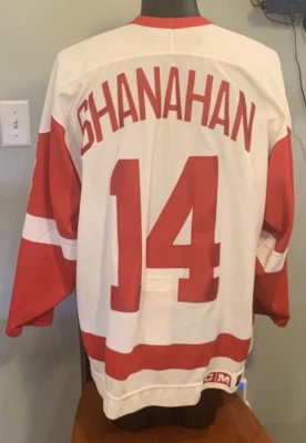 Brendan Shanahan Detroit Red Wings Jersey CCM Sz 52 Authentic Center Ice Vintage - Image 1 of 4