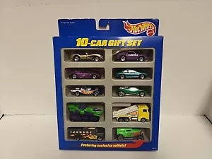 1997 Hot Wheels 10-Car Gift Set Exclusive Toy's R Us - Picture 1 of 18