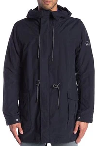 Scotch & Soda 164634 Men's Cotton Blend Long sleeves Parka Night Sz. Small - Picture 1 of 2