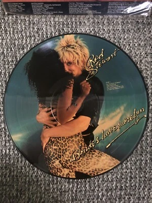 Rod Stewart Lp Blondes Have More Fun 1978  V. G Picture Disc - Image 1 of 3