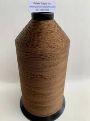 TEX-70 Bonded Nylon #69 Upholstery Thread , 16 oz- TOAST Brown, for 2 Spools - Image 1 of 4