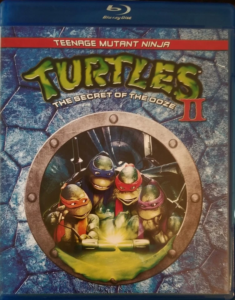 TEENAGE MUTANT NINJA TURTLES 2 - THE SECRET OF THE OOZE (BLU-RAY) VERY GOOD  - Image 1 of 1
