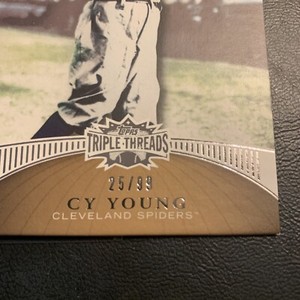 B40a 2011 Topps Triple Threads /99 Gold   #18 Cy Young Cleveland Naps