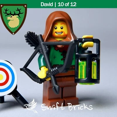 LEGO Forestmen Minifigure Medieval Castle 6079 10305 21325 31120 10332 40567 BAM - Image 1 of 4
