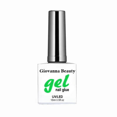 Pegamento de uñas para puntas de uñas esmalte en gel remojo UV y LED capa superior sin limpiar 15 ml Foto 1 de 3