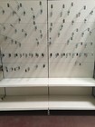 Tegometall Wandregal Lochwände Rückwand Lochwand Regal Blisterwand Baumarkt  2,5