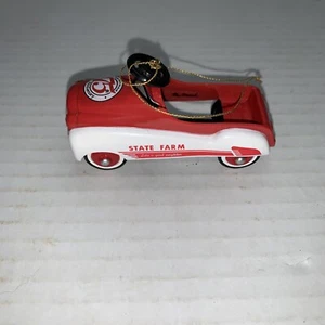 State Farm small/Mini Pedal Car 75th Anniversary Die Cast Metal ornament - Picture 1 of 15