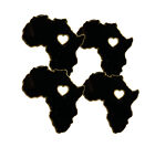 Épingle noire Afrique Love Lapel [4 PACK]