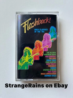 Flashback Rock Classics Of The '70s Cassette Tape PLAY TESTED - SOUNDS GREAT - Image 1 of 4