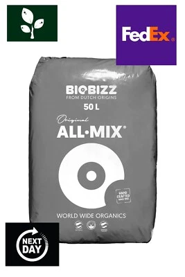 BioBizz All Mix 50L Soil Hydroponic Growing Media Bio Bizz - Image 1 of 4