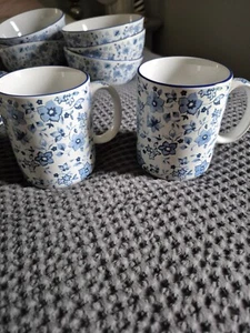 Pfaltzgraff Blue Meadow Coffee Mug - Set of 2 - Picture 1 of 3