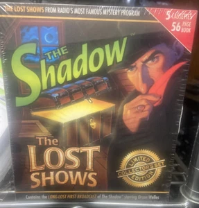 THE SHADOW THE LOST SHOWS LIMITED ED. COLLECTOR'S SET 5 CASSETTES + BOOKLET NE - Picture 1 of 1