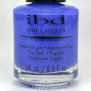 Brand New IBD Nail Polish - Bardot Indigo - Full Size - Picture 1 of 3