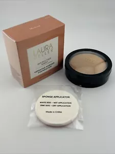 Laura Geller Double Take Baked Powder Foundation 0.35 oz (Medium 0022013B) – New - Picture 1 of 6