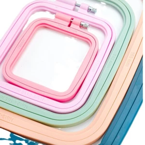 Embroidery Hoops, Square Cross Stitch Hoops, Nurge Hoops - Picture 1 of 17