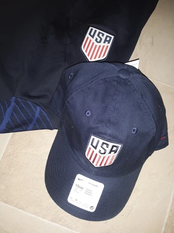 USA USMNT NIKE SOCCER PANTS + HAT MEN PE JERSEY CLR FOOTBALL X-LRG XL LOT  $110+ Cover