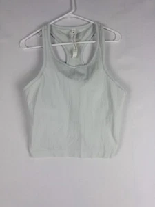 Lululemon Top Womens 12 Ivory Tank Training Yoga Athleisure Workout Sleeveless - Picture 1 of 7