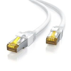 - 30m Câble réseau Cat 7 Ethernet Gigabit de 30 mètres Câble Patch 10000 Mbit... - Afbeelding 1 van 7