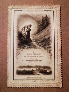 RELIGION ♦ IMAGES PIEUSE ♦ HOLY CARD ♦ CANIVET ♦ LES PRÉDICTIONS DE LA GALETTE - Imagen 1 de 2