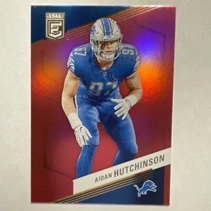 2023 DONRUSS ELITE ROSA PARALELO #6 AIDAN HUTCHINSON LEONES DETROIT - Imagen 1 de 2