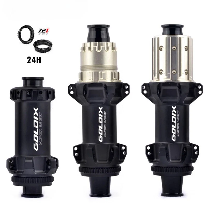 Buje de tracción recta superligero para bicicleta de carretera bloqueo central 24H 100X12/142X12MM XD HG XDR Foto 1 de 4