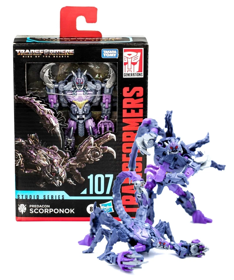 Transformers Generations Studio Series 107 Predacon Scorponok 4.5" Figure NIB - Image 1 of 1