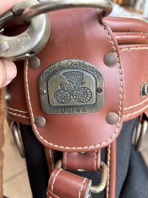 Carro de golf Daiwa Coach Collection vintage bolsa marrón y negro Foto 1 de 3