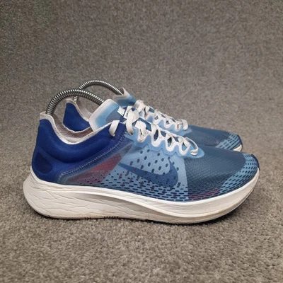 Nike Zoom Fly SP Zapatos para Correr Tenis Mujeres Talla 9 Azul Blanco Carreras BV0389 446 Foto 1 de 4