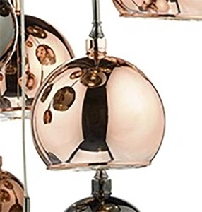 Dar Lighting AUR192 Aurelia Spare Glass - Copper Large - Picture 1 of 2