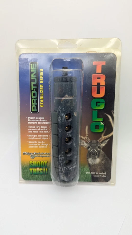 TruGlo Pro Tune 5.5" Mossy Oak New Breakup Stabilizer Series New Old Stock Bow - Image 1 of 4