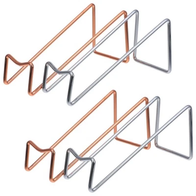  4Pcs Wine Display Holder Metal Wine Holder Single Bottle Holder Wine Bottle - Image 1 of 4