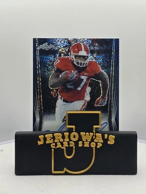 2018 Leaf Metal Draft Football Flash Nick Chubb /50 (RC,AU) #BA-NC1 - Image 1 of 4